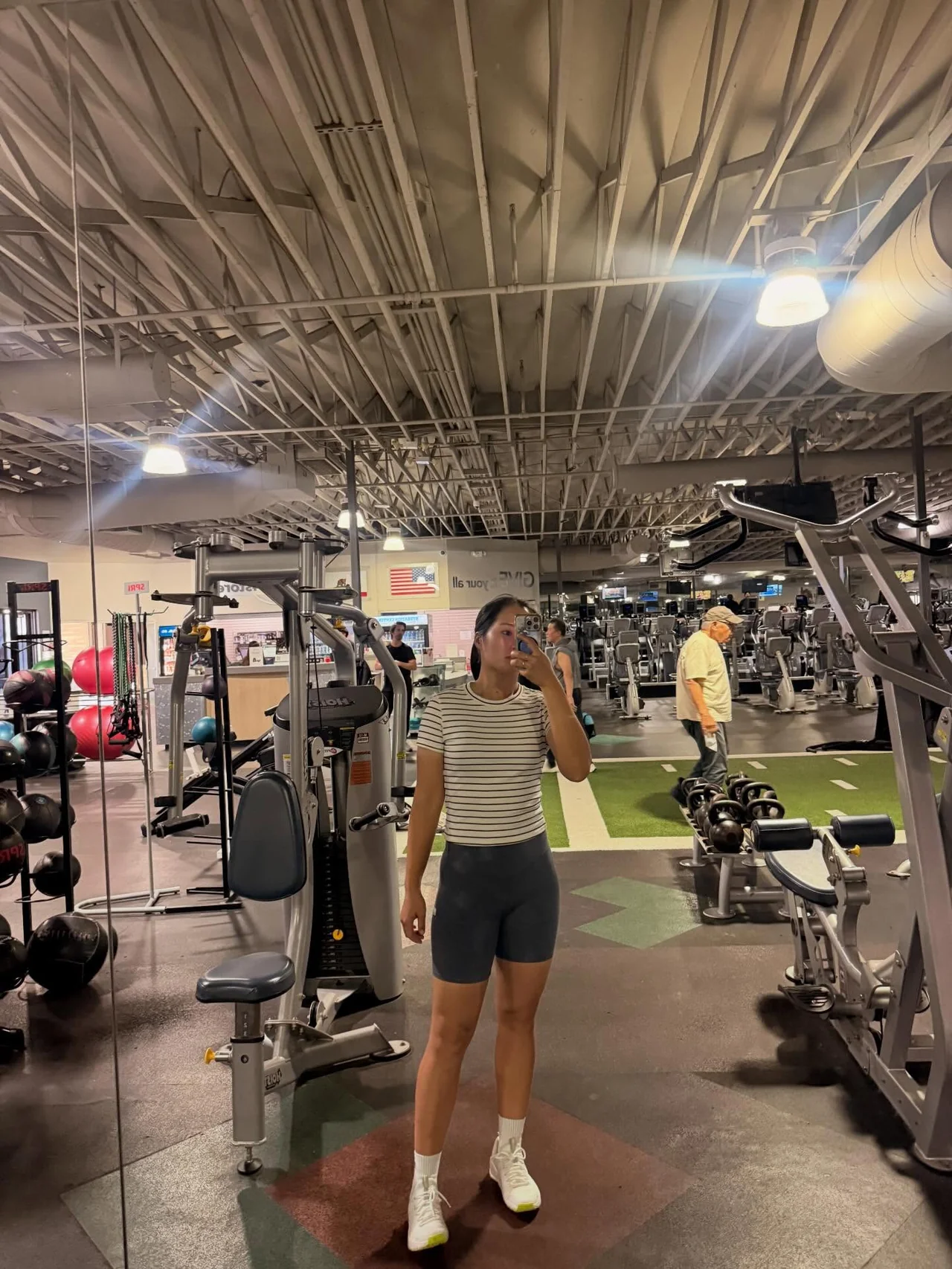 Mid-workout