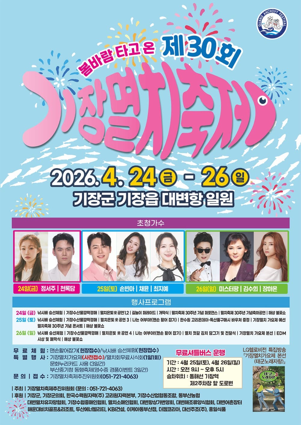 機張イワシ祭りポスター