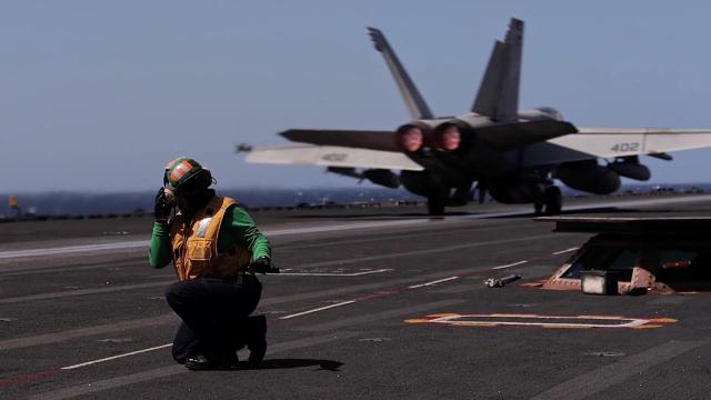\"アメリカの空母『ジェラルド・R・フォード』がイランを標的とする『エピック・フューリー（Operation