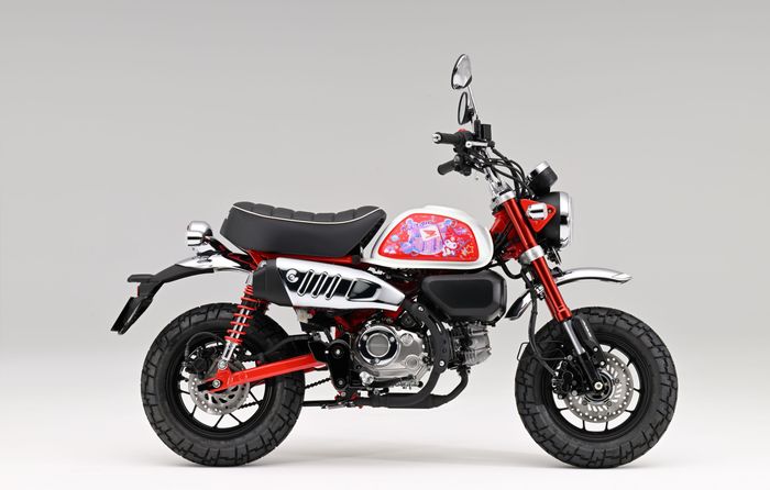 \"モンキー125に装着されたホンダ
