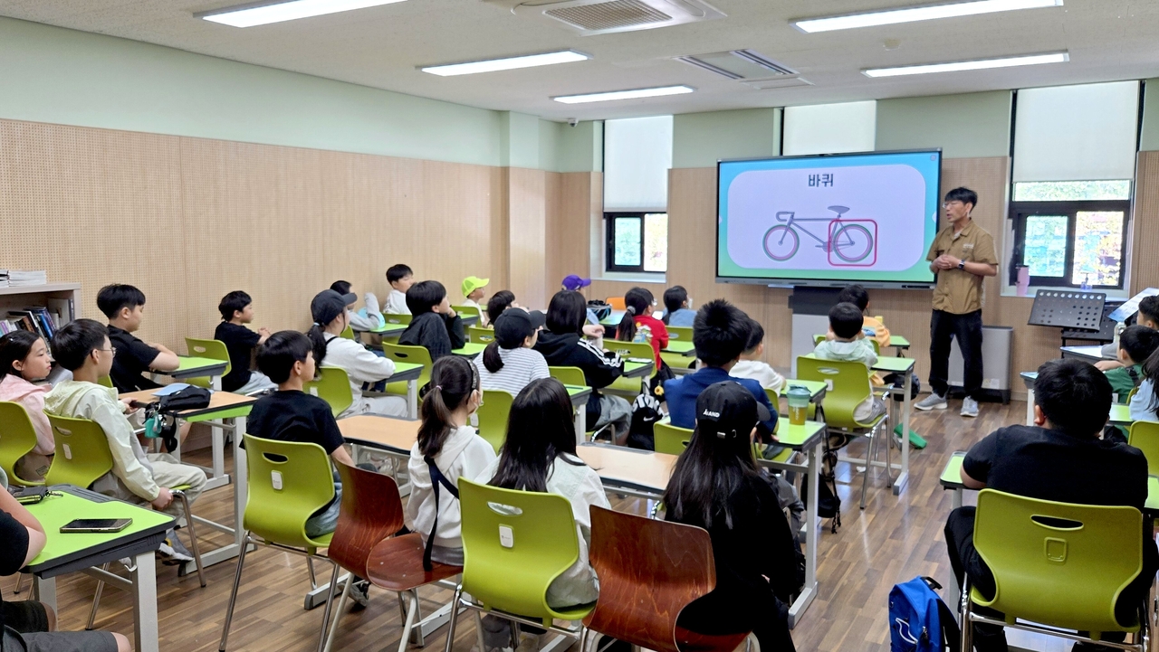 \"ファチョン児童自転車ライディングスクール