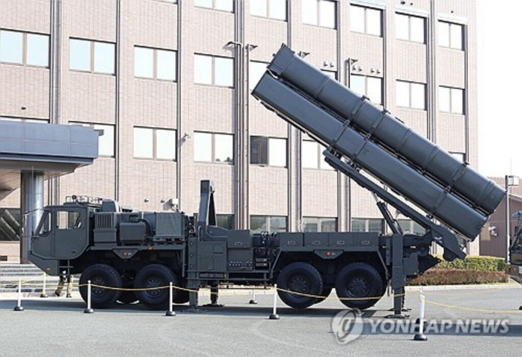 12式地対艦ミサイル発射装置