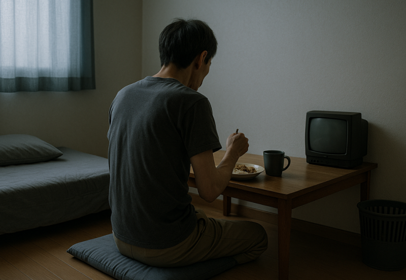 孤立と隠遁を防ぐため、社会参加を促す政策の模索が必要。画像