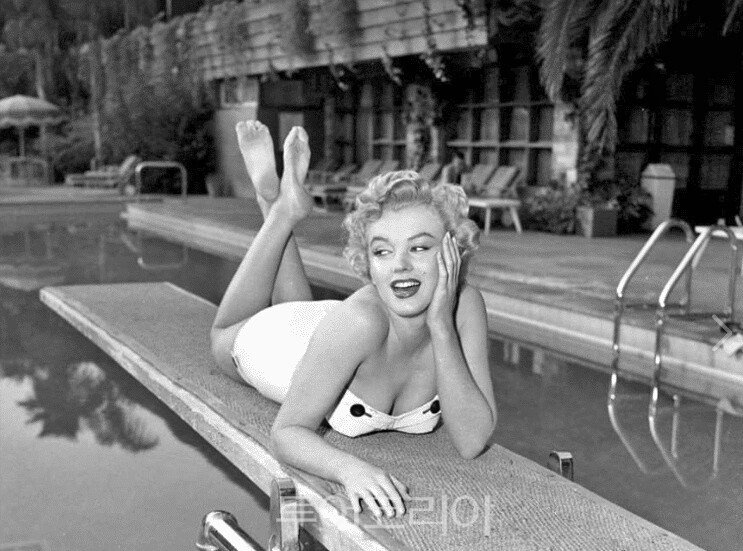 Marilyn Monroe   ⓒHollywood Roosevelt /Photo courtesy of Los Angeles Tourism