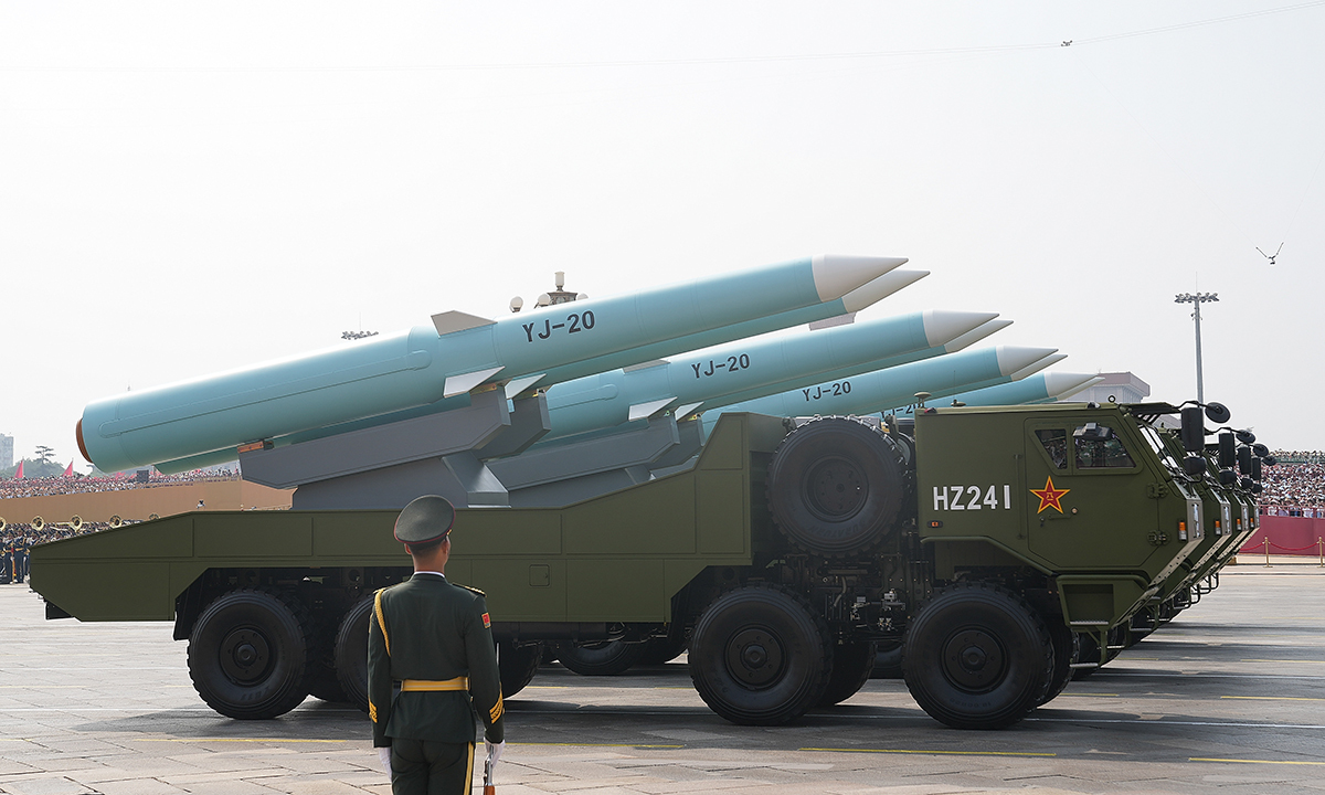 \"なぜ今、なぜこの兵器か…中国の閲兵は米国を向けた