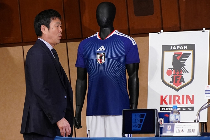 ▲ モリヤス・ハジメ日本サッカー代表監督が東京で行われた記者会見で2026北中米ワールドカップの最終メンバーを発表した。 ⓒ聯合ニュース/AFP