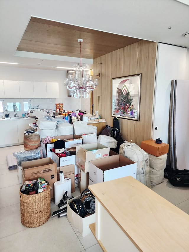 ▲ チェ・ヒョンジュンが公開した移住準備の写真。出典｜チェ・ヒョンジュンのインスタグラム