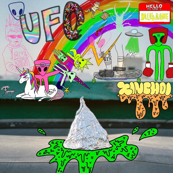 ▲ ジンチョイが子どもの日である5月5日に発表する新曲『UFO』カバー写真。提供|ジンチョイ