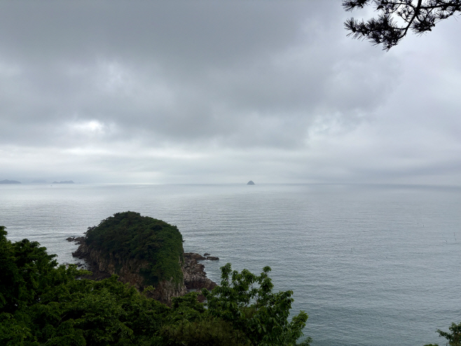 삽시도 면삽지の風景