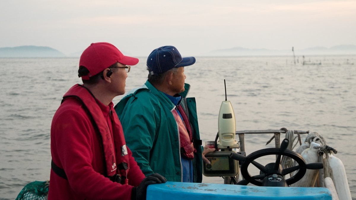 EBS1『韓国紀行』の「同じ船に乗った海の家族」編の資料写真