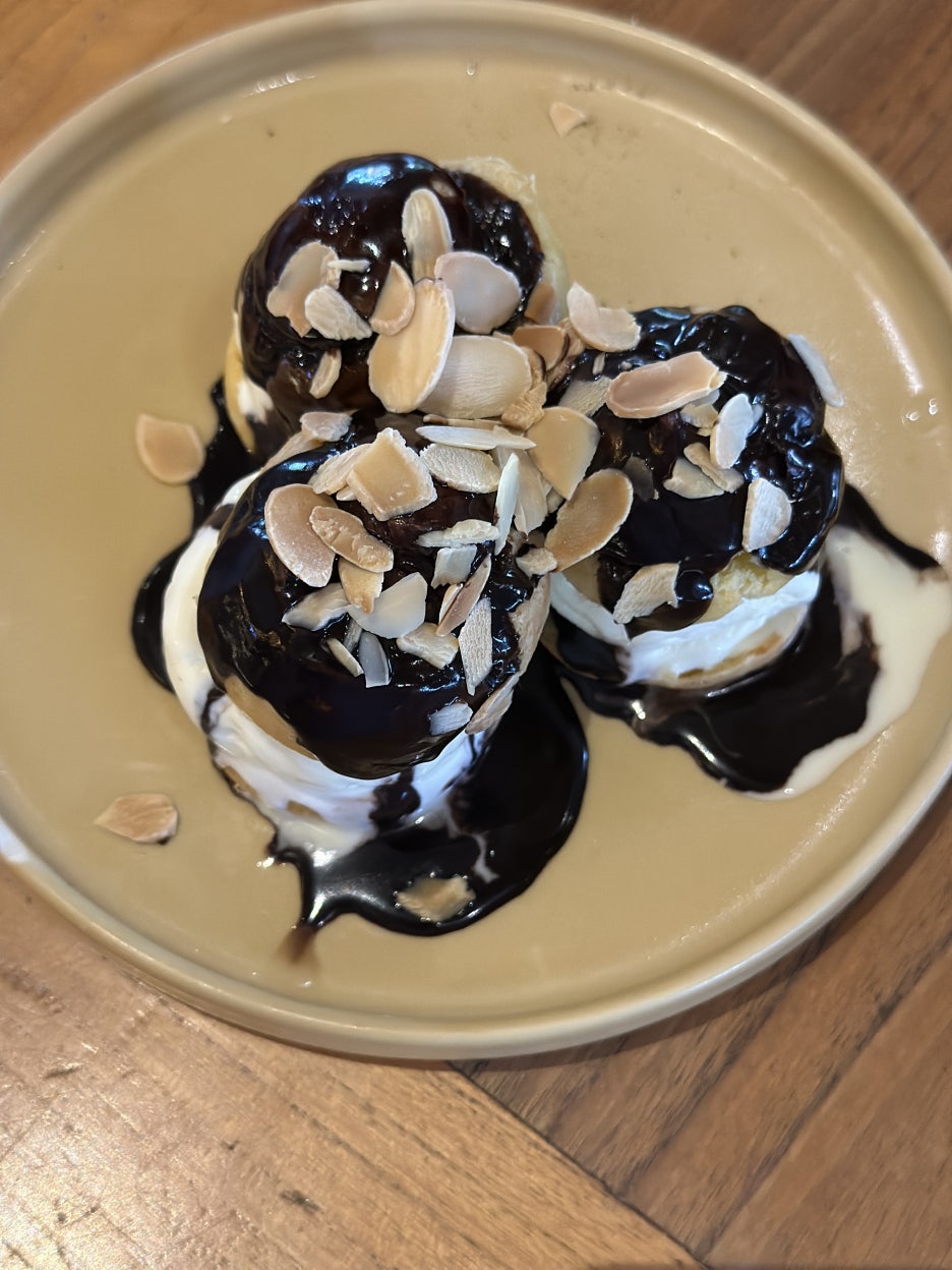 カフェの内部