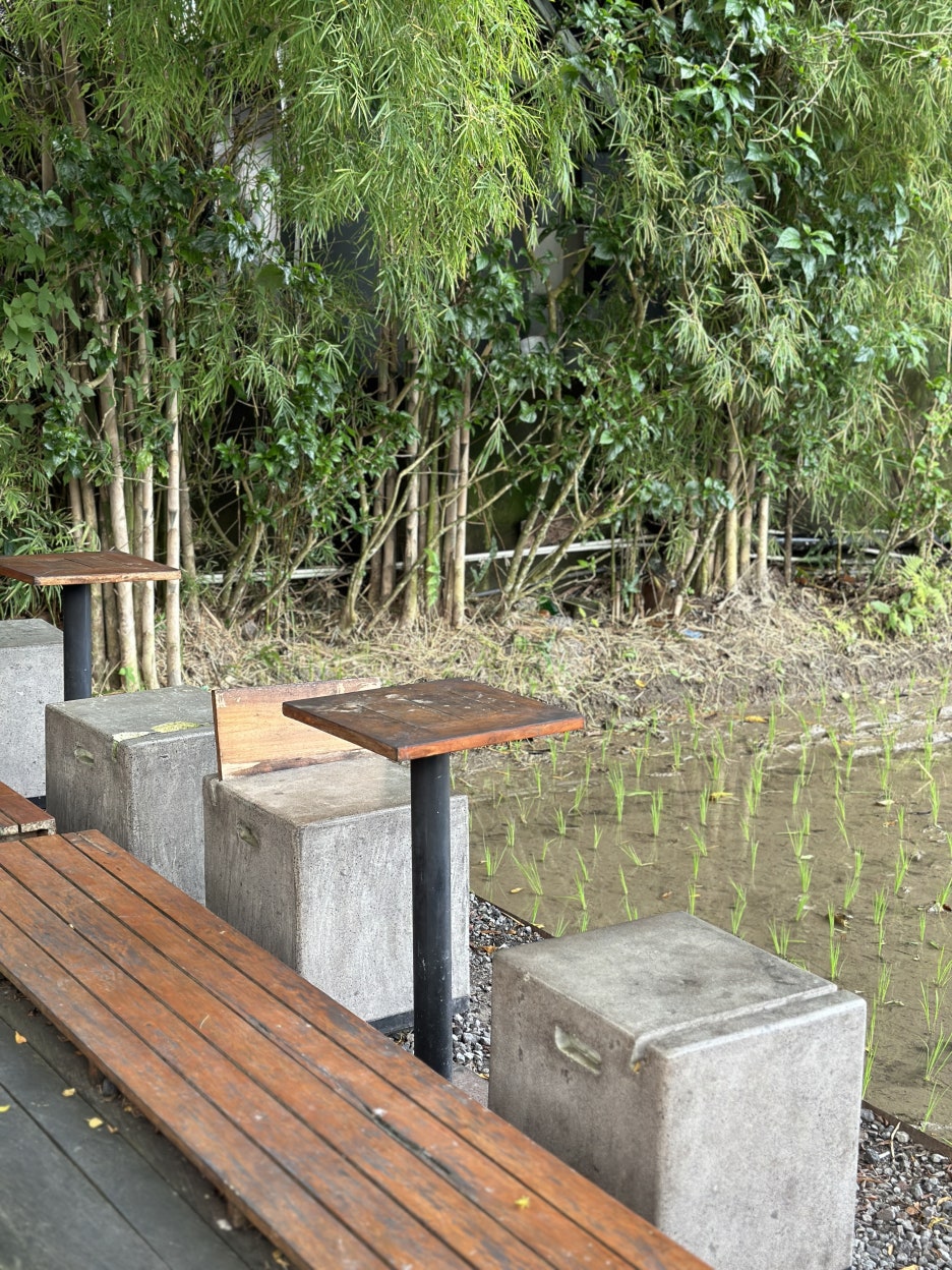 カフェの外観