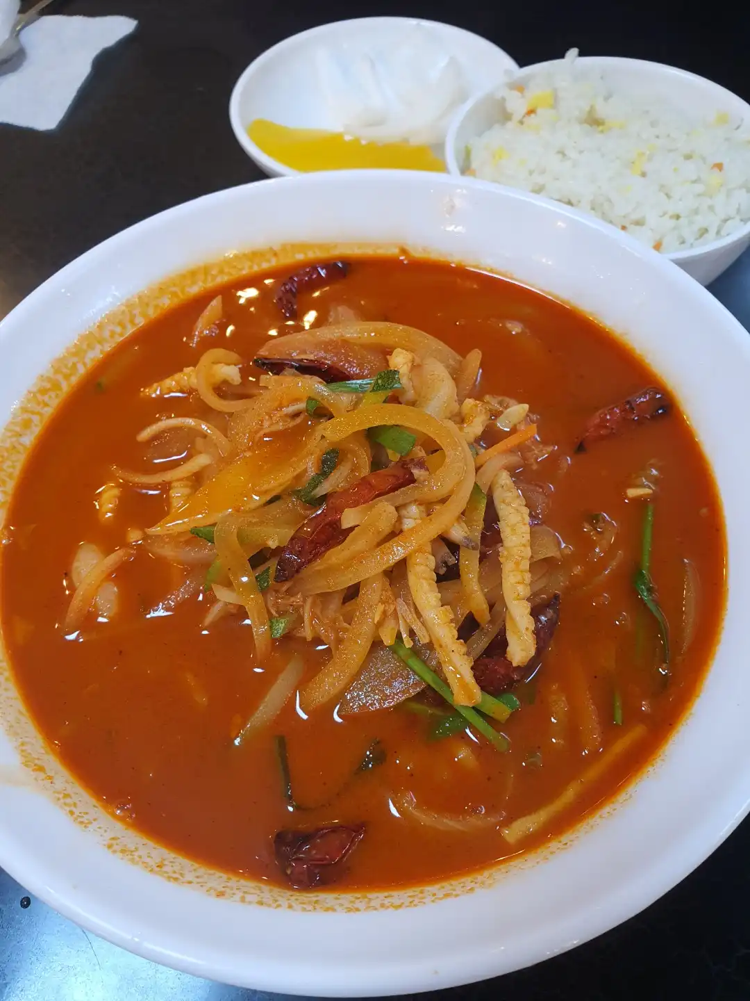 \"東楽飯店のチャンポン（レビュー画像）\"