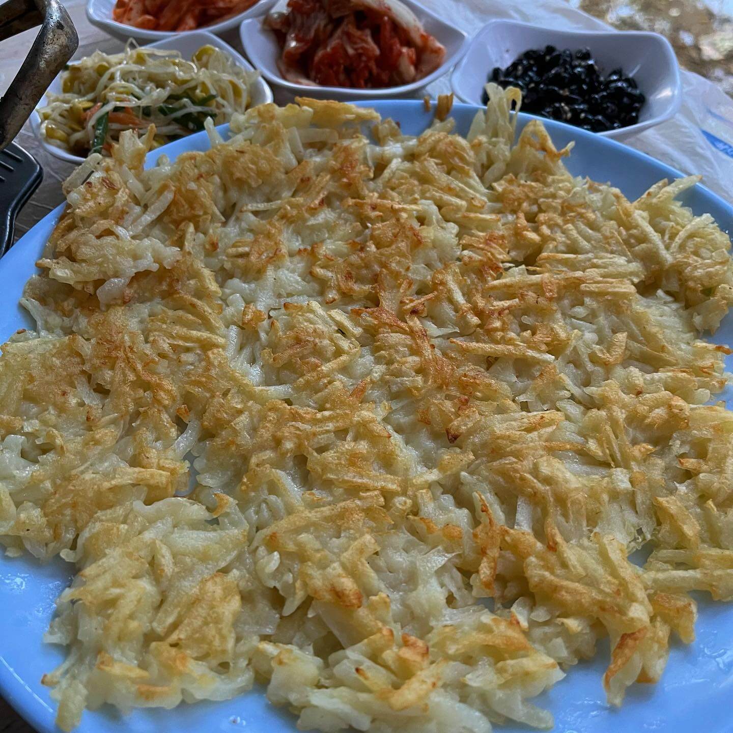 돌담집식당の料理