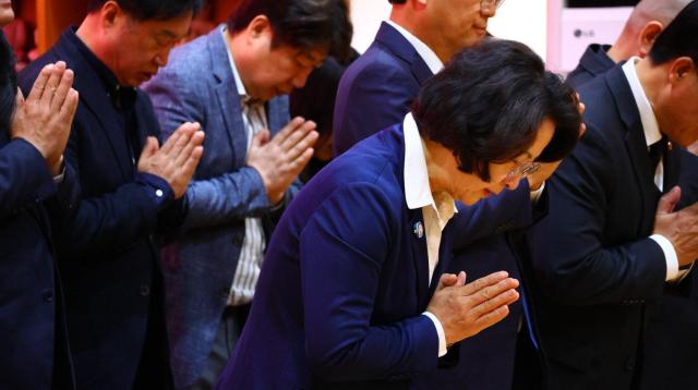 チュ・ミエ候補のSNS写真