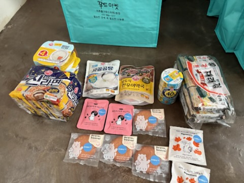 ただ夢事業 支援物品の品目 ⓒ 仁川市提供