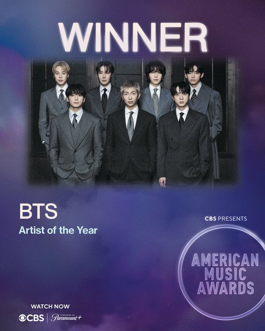 \"BTSのAMA受賞関連画像\"