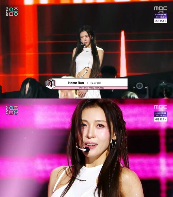 \"MBC「ショー！音楽中心」の映像\"