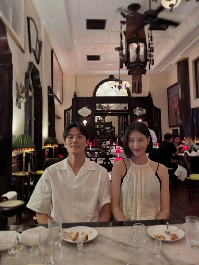 イ・ヒョンが夫ホン・ソンギと過ごした香港旅行の近況を公開した。 / イ・ヒョンSNS