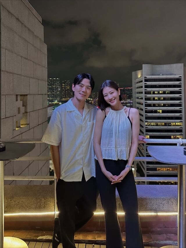 イ・ヒョンが夫ホン・ソンギと過ごした香港旅行の近況を公開した。 / イ・ヒョンSNS