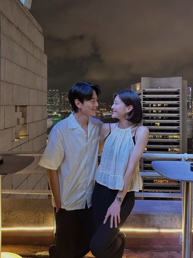 イ・ヒョンが夫ホン・ソンギと過ごした香港旅行の近況を公開した。 / イ・ヒョンSNS
