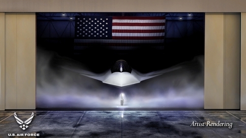 米空軍の次世代最先端戦闘機「F-47」のイメージレンダリング。写真提供＝米空軍