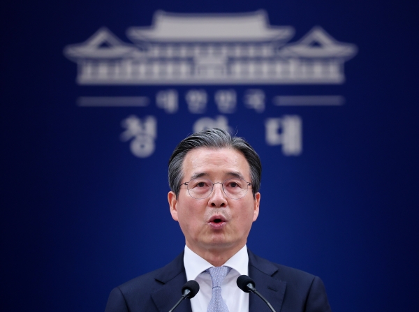 ▲ キム・ヨンボム 青瓦台政策室長。ⓒ聯合ニュース