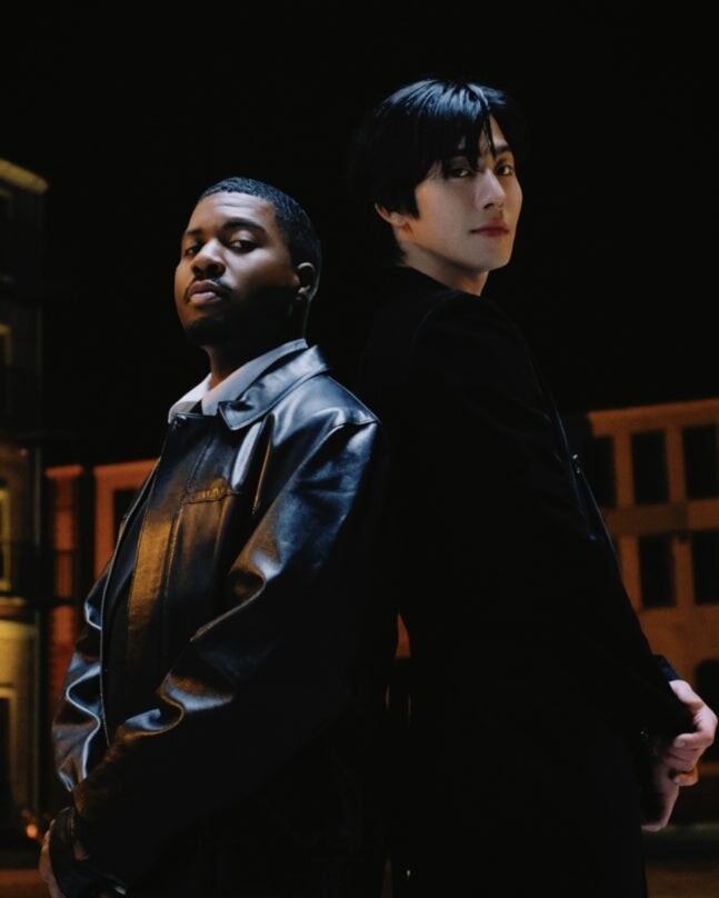 ▲ カリード（左）とアン・ヒョソプ（写真＝ザ・プレゼンツカンパニー提供）