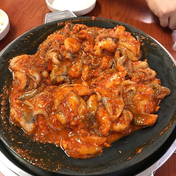 ナジョンスンハルメチュクミのチュクミ炒め