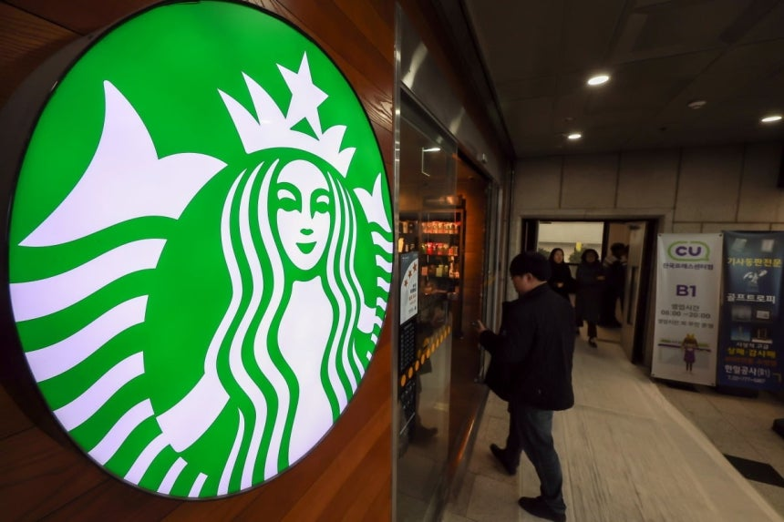 スターバックス店舗。写真　聯合ニュース。
