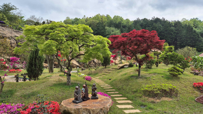 해남 비원（ヘナム・ビウォン）全景