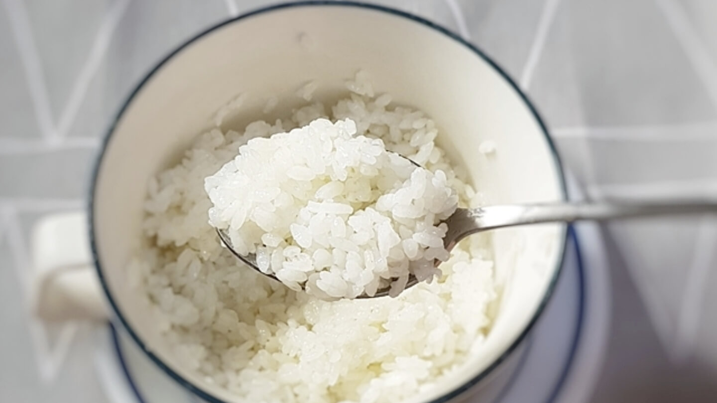 炊き上がったご飯