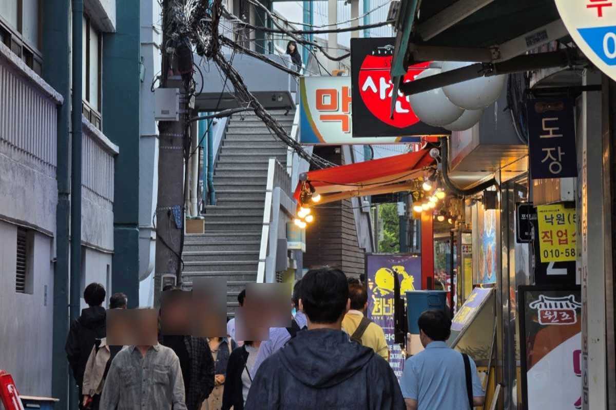 路地の特徴と運営方式／直接撮影