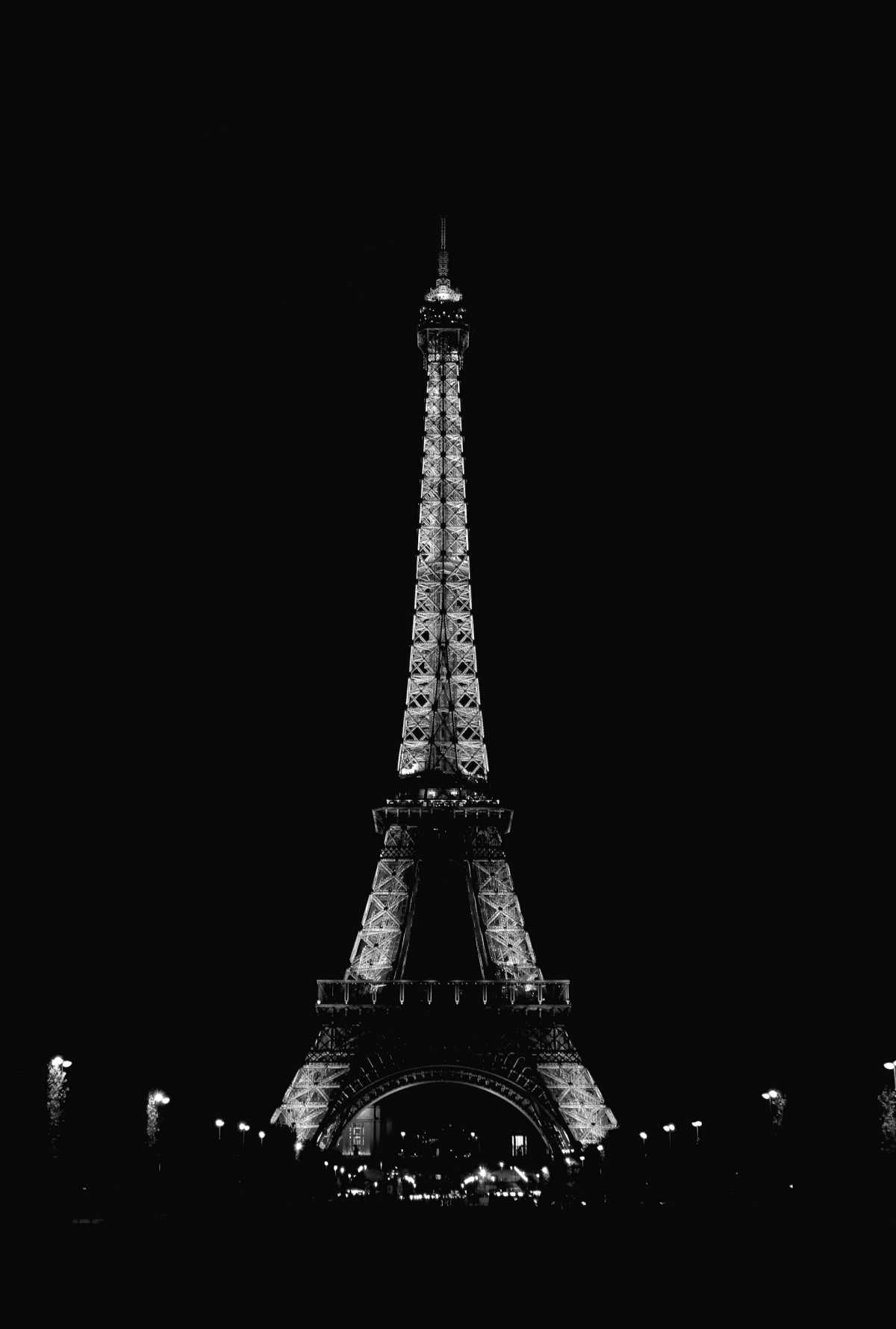 エッフェル塔の夜景