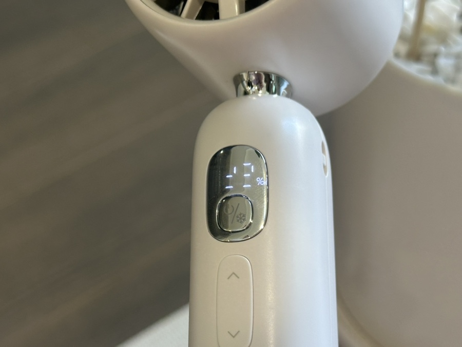 バル携帯扇風機の写真