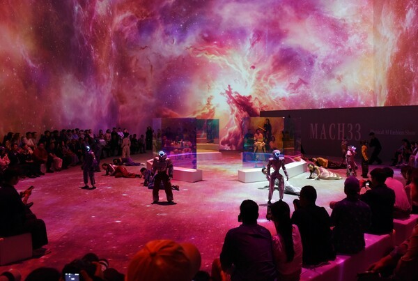 Physical AI fashion show 'MACH33'. Photo: Galaxy Corporation
