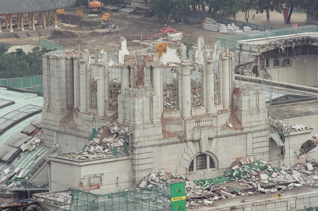 写真今日] 朝鮮総督府、中央庁、国立中央博物館 そして... | 聯合ニュース