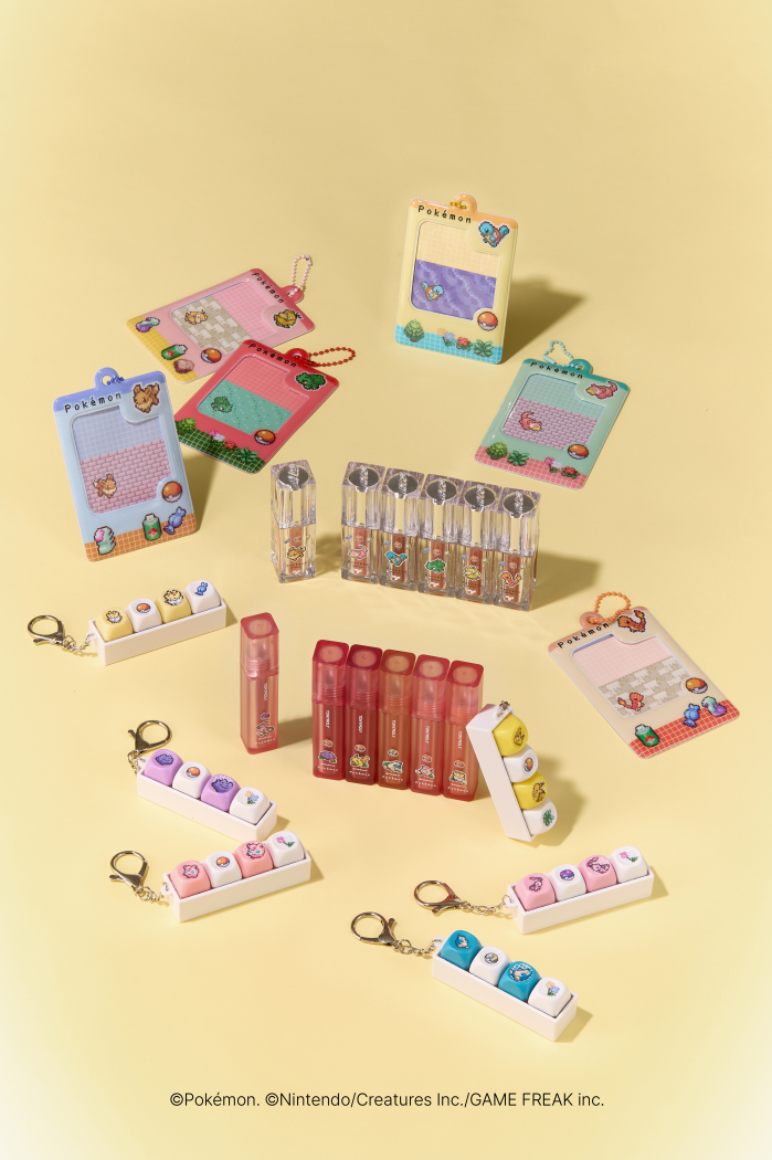 トニーモリー『ポケモンエディション』リップティント12種。写真 | トニーモリー
