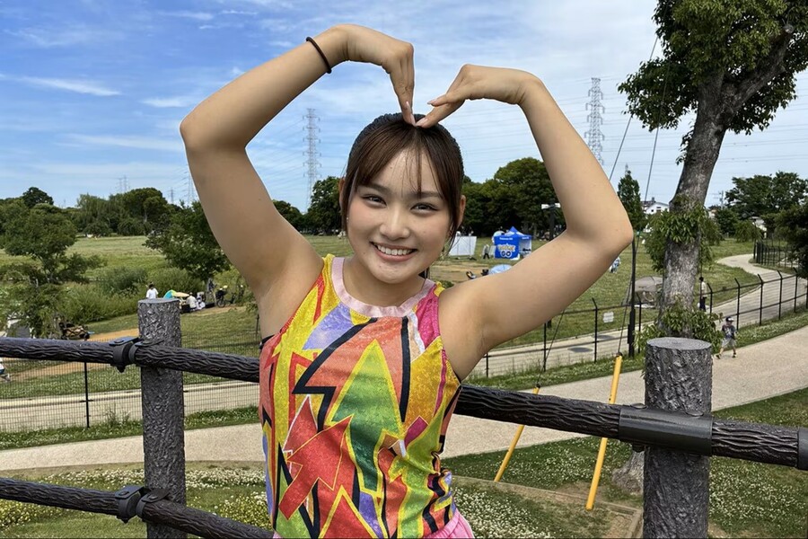 ▲ サイラの目標は明確だ。より大きな舞台へ。幼少期から縁がある仙台ガールズと、日本女子プロレス最大団体『スターダム』への出場を最終的な夢にしている。ⓒ 日本『東京スポーツ』