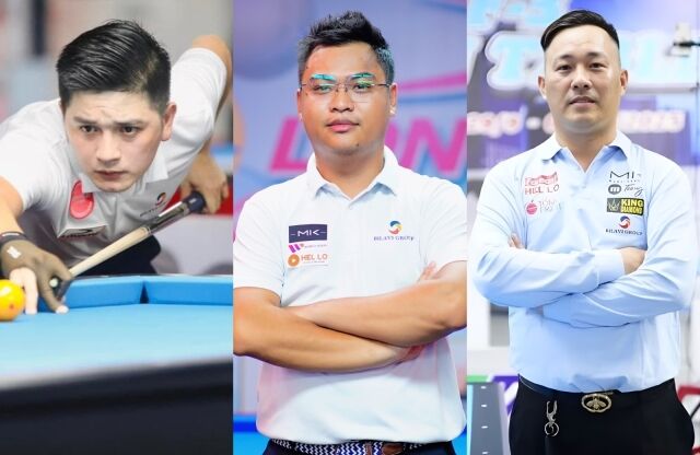 左からトン・ビエット・ホアンミン、グエン・チャン・タイン・タオ、ダオ・バンリ。彼らは江原道・正善郡のハイワンリゾート グランドホテル コンベンションタワーで開催されるプロビリヤード2026-27シーズン第2戦『国民の幸福の憩い場 ハイワンリゾート PBA-LPBA選手権』でデビュー戦を迎える。/PBA提供