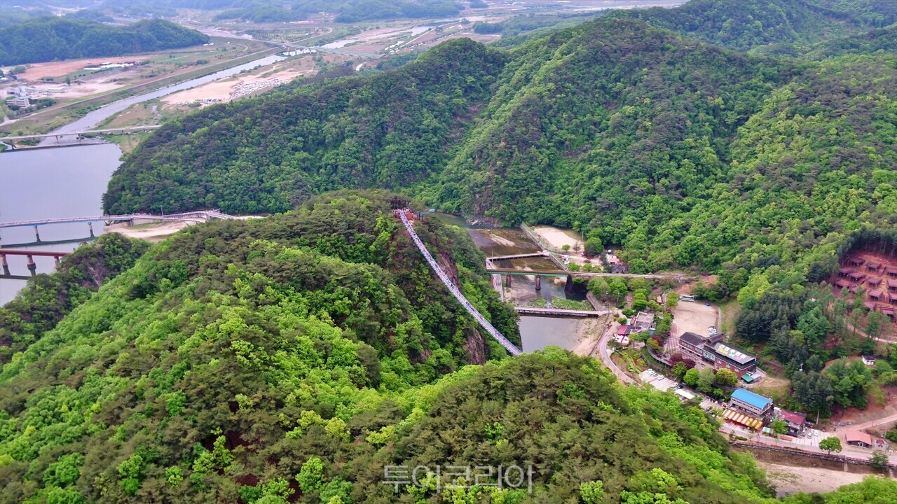 原州ソグムサンの吊り橋 Ⓒツアーコリア