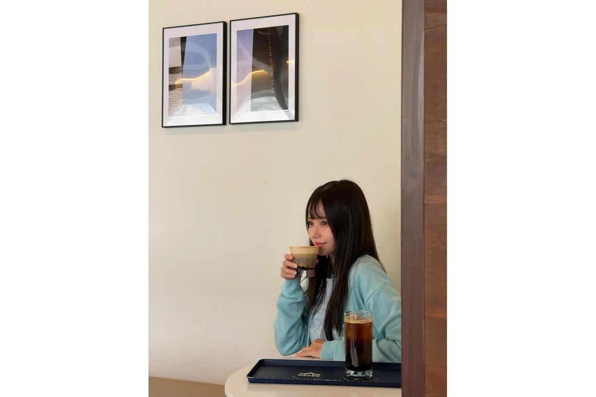 春の終わりを感じるハ・ヨンスのコーディネート