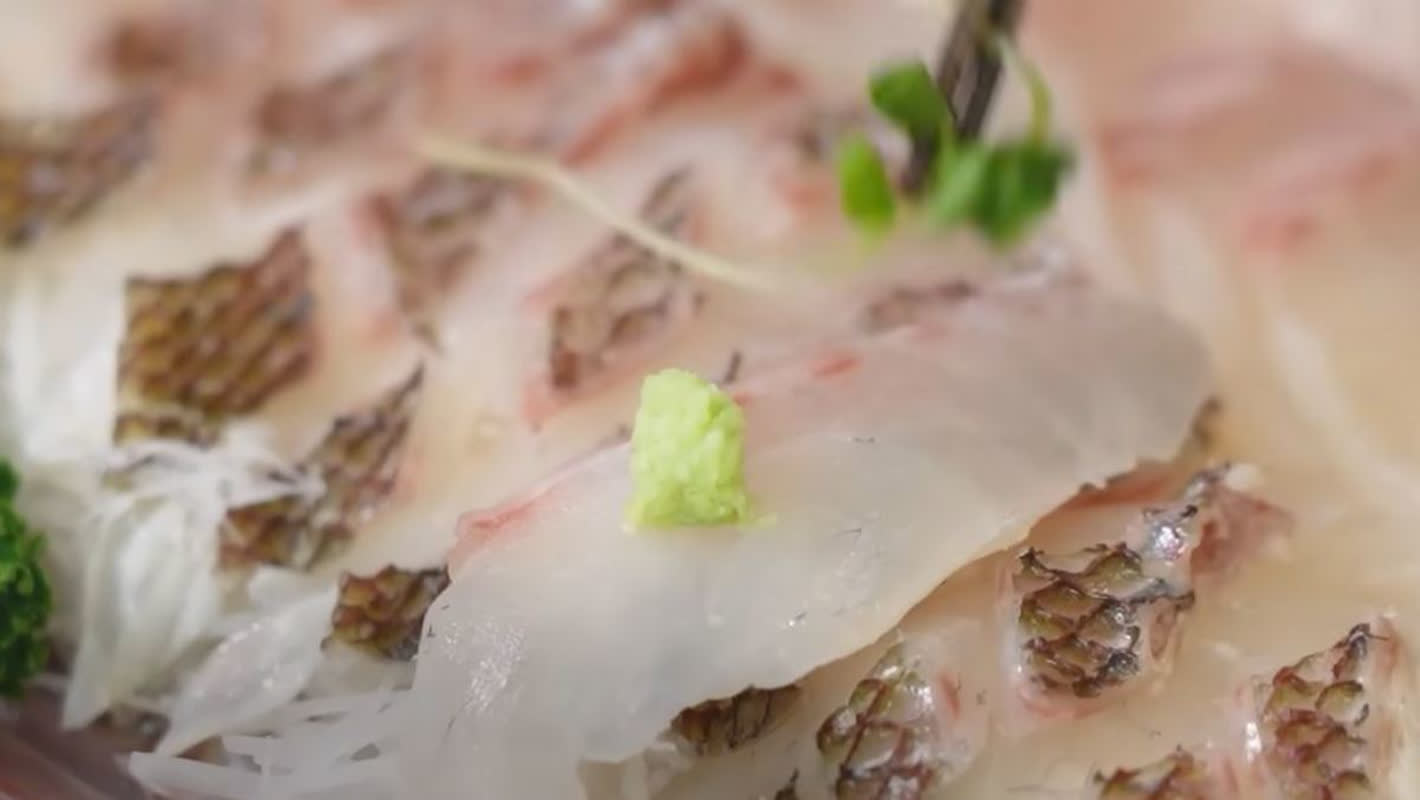 ついに家庭で楽しむ高級刺身！