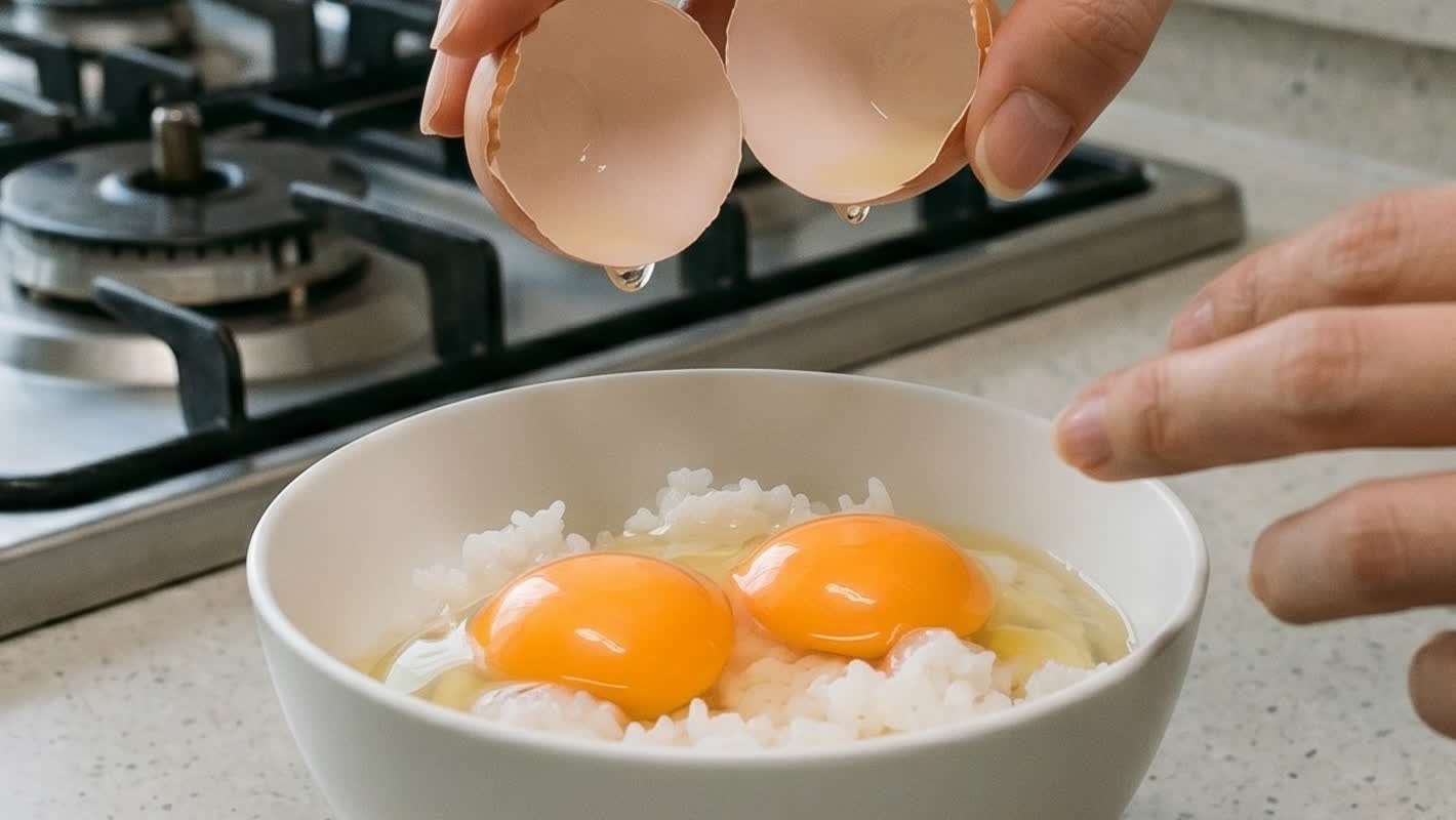 忙しい朝に最適！電子レンジで簡単卵ご飯