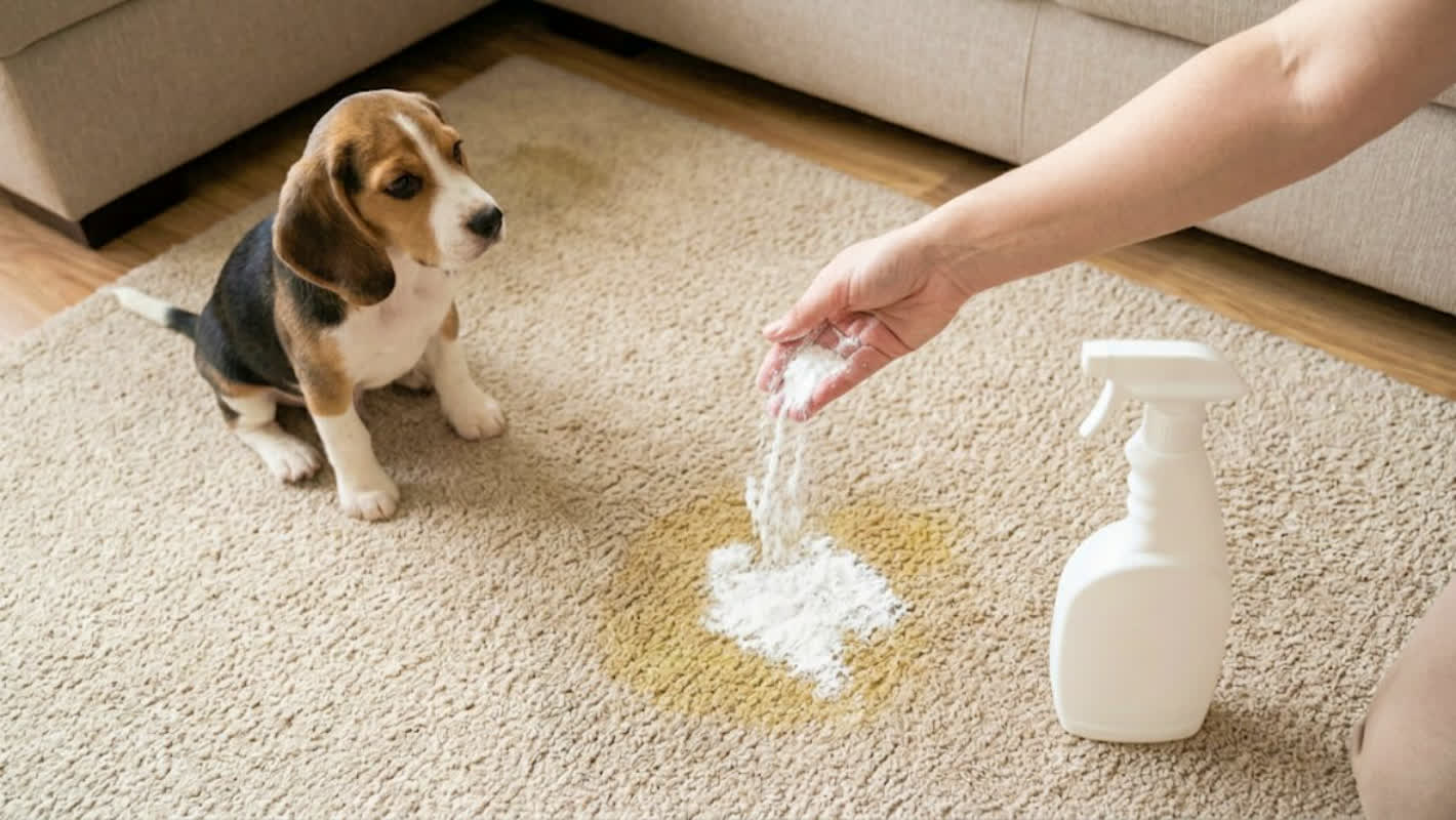 ついに解決！ペットの尿臭を消す簡単な方法とは