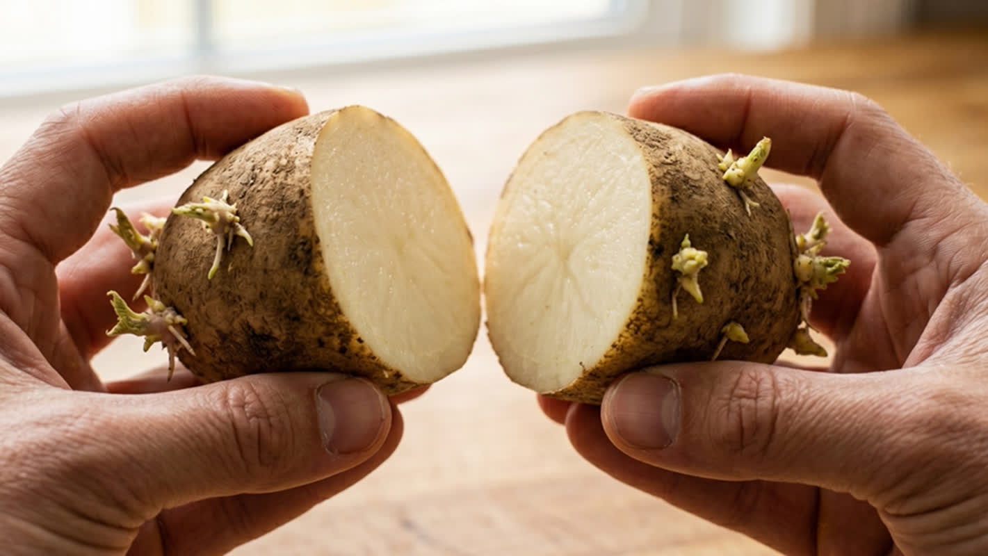 捨てないで！芽が出たジャガイモの驚きの活用法――鏡や窓がピカピカになる理由