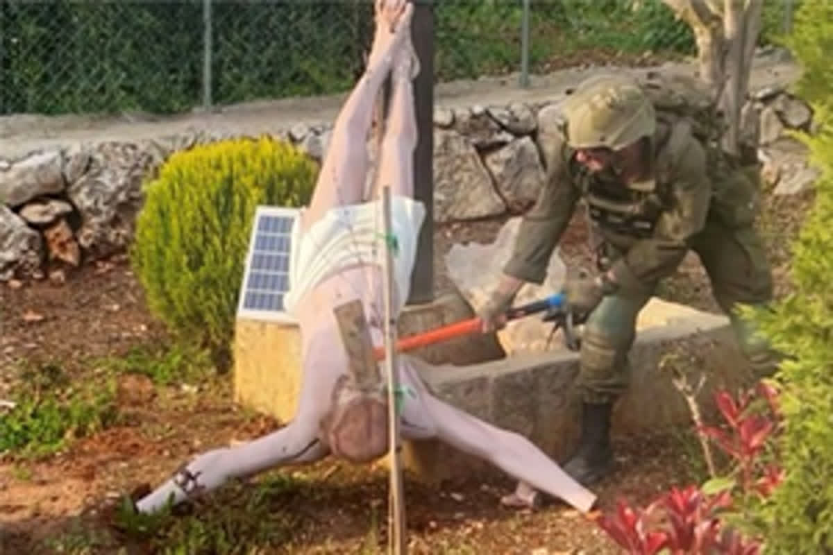 イスラエル兵士が聖像を破壊！ついに宗教的緊張が高まるか