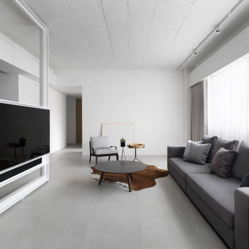 Discover the Chic Monochrome Home Design Trends in Taipei: A Modern Living Space Guide