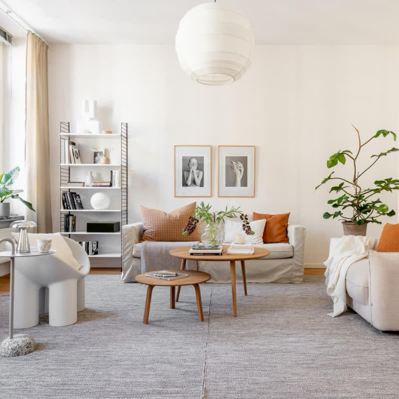 Inside a 747 Sq Ft Swedish Apartment: A Bold Modern Makeover