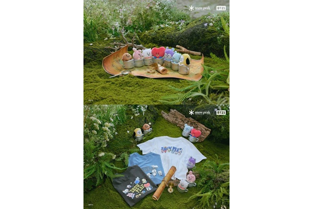 スノーピーク×BT21が異色のコラボ！自然の中で楽しむ新スタイルとは